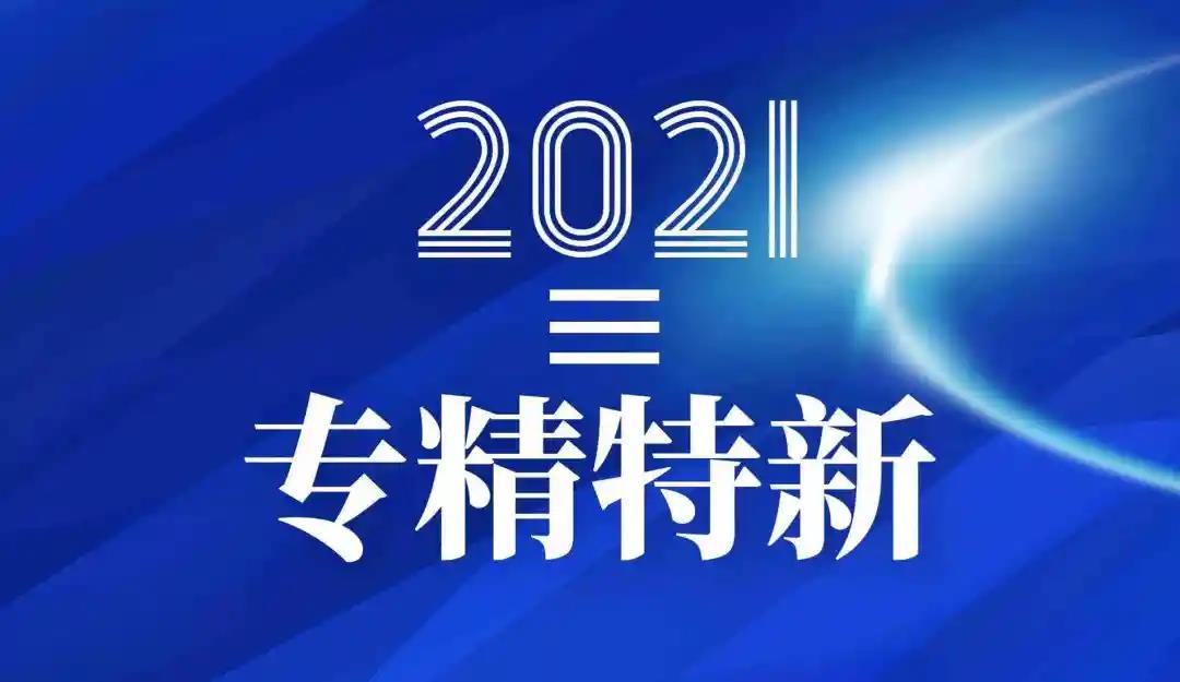 <b>關于下屬子公司被認定為2021年浙江省“專精特新”中小企業公告</b>